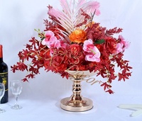 Centres de table de fête d'anniversaire HY Décorations de fête de mariage Événements à la maison Support de fleurs Table Petit vase