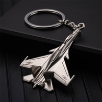 WELLFLYER KECH-191 créatif pendentif en métal porte-clés modèle combattant porte-clés pendentif Mini porte-clés ouvre-bouteille
