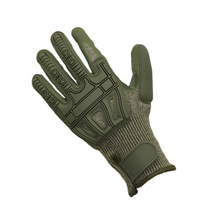 Green TPR <strong>Kong</strong> Safety Impact Hand <strong>Gloves</strong> Premium Anti Cut High Impact <strong>Gloves</strong> Oilfield Working Anti Impact <strong>Gloves</strong> - Product Image 2