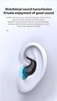 Headset Nirkabel Pabrik T70 Model Terbaru 2026, Earbud Tws Stereo untuk Olahraga, Gaming, dan Tidur