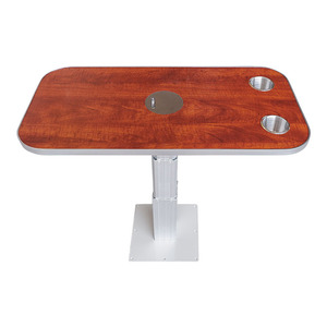 Mesa de comedor de café de altura ajustable multifuncional, mesa elevadora <span class=keywords><strong>RV</strong></span> para <span class=keywords><strong>RV</strong></span> Van Motorhome Camper - Product Image 4