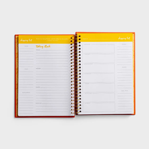 Carnet de notes A5 personnalisé à spirale, planificateur de repas, planificateur quotidien des courses, agenda mensuel non daté avec impression couleur - Product Image 3