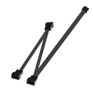 Angitu 24AWG Computer-Motherboard CPU-Kühlungsadapter 4-Pin 1x2x3x4x5x6xLüfter Splitter Verlängerungskabel - Product Image 3