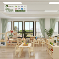 Table et chaise Hikeylove Montessori pour garderie ou mobilier d'apprentissage pour tout-petits en classe de maternelle Montessori
