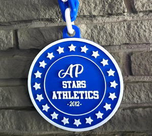 Cadena Deportiva Personalizada Impresa en 3D, Premio al Jugador Más Valioso de Fútbol, Baloncesto, Béisbol, Hockey, Fútbol Soccer, con Cualquier Logotipo - Product Image 5