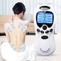 Dispositivo de Relajación Corporal Digital de Ocho Modos con Pulsaciones y Almohadillas Adhesivas para Masaje de Cuello, Espalda, Extremidades y Músculos, para Cuidado Diario en el Hogar