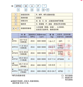 ปั๊มเกียร์ไฮดรอลิก KP-05 KP-05-11-CJ-SS KP-05-11-CS-SS KP-05-11-CG-SS KP-05-11-CH-SS KP-05-12-AG-SS ปั๊มเกียร์แรงดันสูง - Product Image 5