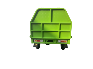 Tricycle à ordures fermé, moto à trois roues motorisée avec une puissance de 351-500W et une capacité de charge de 400kg - Product Image 2
