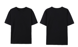 180GSM Soft Pure Cotton Regular Neck T Shirt Daily Leisure <b>Tshirt</b> Custom Logo <b>Plain</b> T-shirt - Product Image 3