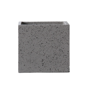 <span class=keywords><strong>Vasi</strong></span>/ Fioriere Quadrate Moderne Minimaliste con Finitura in Cemento Naturale, Decorazione Ecologica e Durevole per Casa e Giardino - Product Image 3