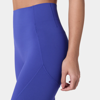 Service OEM Leggings de yoga et de fitness pour femmes, sans couture, à taille haute, avec bande de maintien intégrée, effet froncé invisible, unis et sculptants