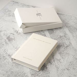 Cuaderno Planificador de Tapa Dura con Encuadernación Térmica de Cuero PU Blanco A5 Personalizado, Juego de Regalo para Niñas, Papelería en Oferta - Product Image 4