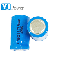 1/2 AA حار بيع قابلة للشحن 14250 بطارية ليثيوم أيون مع 3.7V 300mAh