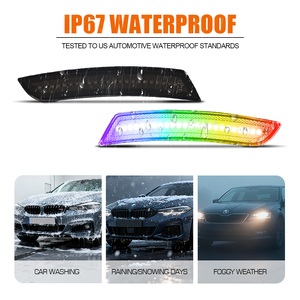 Feux latéraux LED RGB pour voiture en gros, feux de position latéraux pour <span class=keywords><strong>Chevrolet</strong></span> Camaro 2016~2021, accessoires de pare-chocs et de garde-boue - Product Image 5