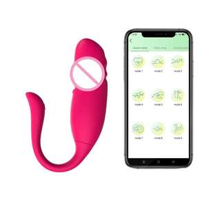 Gerçekçi Titreşimli Yapay Penis USB Uygulama Kontrollü Vajina Anal Klitoral Çift Oyunları Titreşimli Külot Vibratör Kadınlar için Seks Oyuncakları - Product Image 6