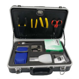 Kit d'outils de terminaison FTTH SC, ensemble d'outils pour câbles à fibres optiques, marque FASO, garantie de 1 à 3 ans - Product Image 1