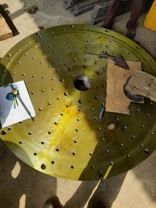 4 Mtr Dia Face Plate for CNC Machining Polishing & Painting Finish Wire EDM & <b>Broaching</b> Type - Product Image 2