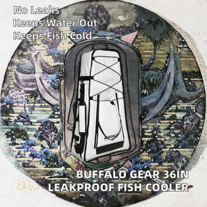 กระเป๋าเก็บความเย็นสำหรับเรือคายัค บัฟฟาโล เกียร์ พีวีซี ขนาด 36 นิ้ว 70 ลิตร แบบสามชั้น ป้องกันการรั่วซึม - Product Image 2