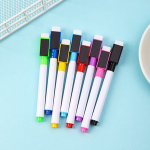 Fabricante Rotulador de pizarra blanca no tóxico Marcador de pizarra blanca de borrado en seco magnético para proveedor de oficina escolar - Product Image 2