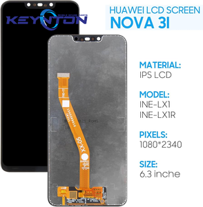 Pantallas LCD para Teléfonos Móviles al por Mayor, Pantalla Táctil LCD para HUAWEI, Pantalla LCD para HUAWEI Nova <span class=keywords><strong>3i</strong></span> - Product Image 1