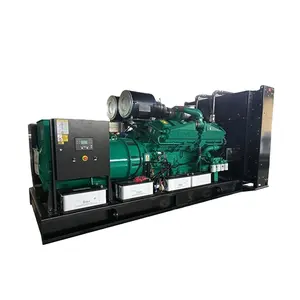 800kva/640kw used mikano 3 phase Super silent sound proof enclosure dieesel genset generator set price south africa