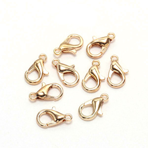 Hợp kim tôm hùm <span class=keywords><strong>Clasp</strong></span> mạ điện hạt Mũ Vòng Cổ Vòng đeo tay nhiều màu tự làm đồ trang sức phụ kiện Keychain bán buôn - Product Image 3