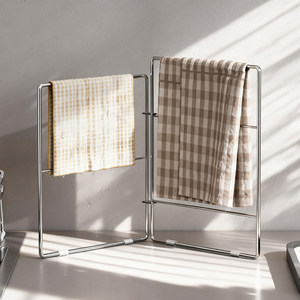 Escurridor de Platos y Toallas Plegable, Soporte de Secado Plegable para Encimera de Cocina - Product Image 3