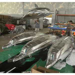 Ngoài trời <span class=keywords><strong>Inflatable</strong></span> 2.4G RC Fly cá đồ chơi điều khiển từ xa <span class=keywords><strong>Inflatable</strong></span> bay không thấm nước cá mập đám cưới sinh nhật đảng trang trí - Product Image 5