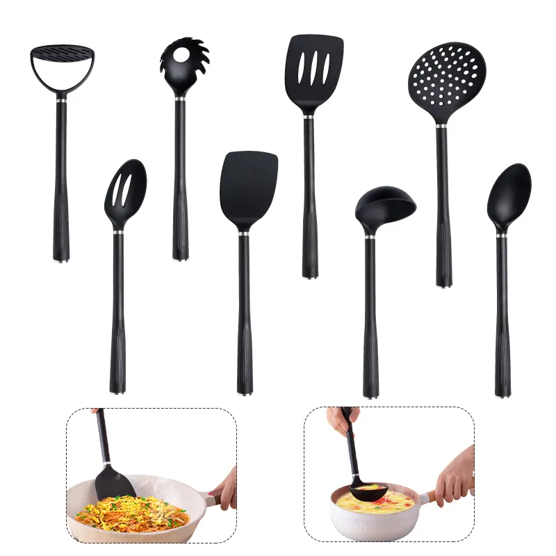8pcs כלי מטבח utensilios de cocina בישול כלי פלסטיק כלי מטבח סט למטבח אביזרים