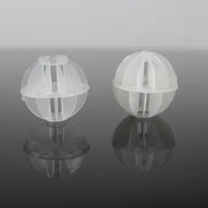 PE PP Plastic Plastic Tower Packing Polyhedral Hollow Ball for water treatment