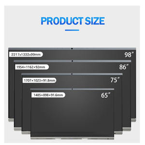 85/86인치 4K LCD 디지털 인터랙티브 스마트 보드 교육용 펜 및 손가락 터치 인터랙티브 평면 패널 학교 교육용 - Product Image 5