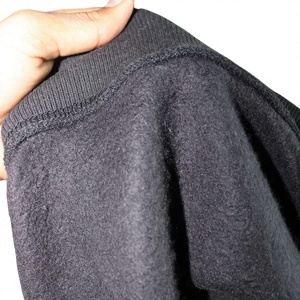 The Well Est. 2025 Oversized <b>Crew</b> <b>Neck</b> <b>Sweatshirt</b> Unisex <b>Black</b> Cotton Pullover Casual Autumn Wear Casual Pullover Men Wholesale - Product Image 4