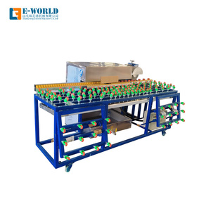 Machine économique de polissage et de meulage des bords de verre en acier avec moteur 380V 1.5kW, capacité 8-15m/min - Product Image 1