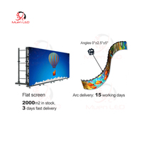 Système complet d'affichage LED 6m x 3m P2.6 P2.9 P3 P3.91 P4.81 Panneau 250x250mm IP65 SDK Écran LED extérieur pour magasin de détail