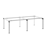 Nouveau cadre de table de conférence design table à manger en métal pied pliant