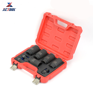 Xctool Hot Bán xe công cụ 8 cái 1/2 "Ổ trục tác động ổ cắm bộ 12Pt 30,32,34,35,36 Hex 14,17,19 Mét - Product Image 4