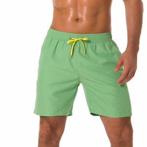 Pantalones cortos transpirables de playa personalizados para hombre, pantalones cortos deportivos con cordón antiarrugas - Product Image 4