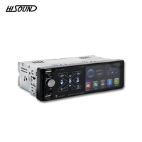 Autoradio MP5 1 Din pas cher avec écran tactile capacitif HD de 4 pouces, commande au volant et télécommande
