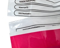 Sac sous vide de sécurité transparent, anti-falsification, antistatique, étanche, taille personnalisée, avec fermeture auto-adhésive pour supermarché