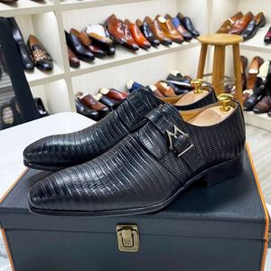 รองเท้าผู้ชายแบบ Monk Strap หนังแท้ รองเท้าธุรกิจ รองเท้าแต่งงาน รองเท้าสำหรับงานปาร์ตี้ รองเท้าแฟชั่นสำหรับใส่ทำงาน - Product Image 5