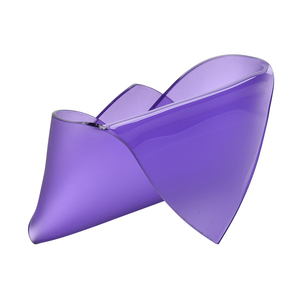 Excelente venta al por mayor nuevo diseño titular de la tarjeta de exhibición púrpura acrílico soporte de tarjeta de visita - Product Image 5