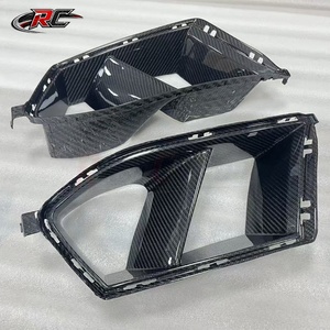 Rejillas de Ventilación Delanteras de Fibra de Carbono Seca para <span class=keywords><strong>BMW</strong></span> G80 M3 G82 <span class=keywords><strong>M4</strong></span>, Proceso de Moldeo al Vacío, Resina Resistente al Calor, Revestimiento Resistente a los Rayos UV - Product Image 1