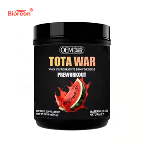 Integratore in Polvere Pre-Allenamento Personalizzato OEM per Distributori di Prodotti Sportivi, Ideale per Palestre e Fitness - Product Image 1