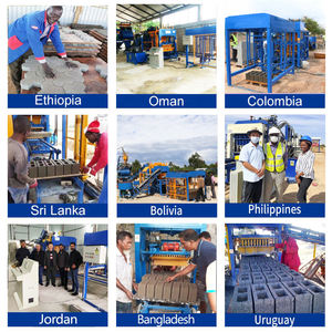 Macchina automatica per la produzione di mattoni in cemento macchina per blocchi di cemento in vendita macchinari per materiali da costruzione QT4-15 prodotti in spagna 3500 - Product Image 5