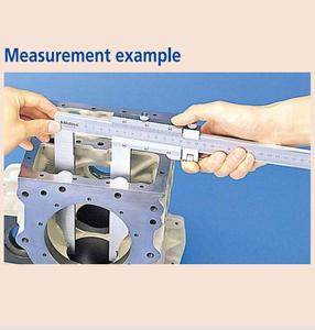 Calibrador Vernier de Mandíbulas Largas Mitutoyo Original Hecho en Japón 534-113 Rango de Medición 0-300 mm Graduación 0.02 mm - Product Image 4