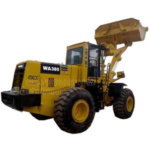 Komatsu รถตัก5ton Wa380-3แบบมือสองอุปกรณ์ก่อสร้างมือสองชิ้นส่วนเครื่องยนต์จากญี่ปุ่น - Product Image 1