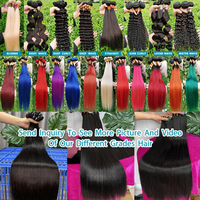 Grade 12A vente en gros 32 38 40 pouces vague de corps paquets de cheveux humains vierges cuticules cambodgiennes alignées extension de tissage de cheveux indiens bruts