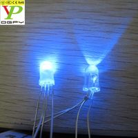 Diode LED RVB 5 mm de haute qualité à prix compétitif, anode commune, cathode commune, 4 broches avec lentille transparente, 1000 pièces par sac, fabriquée en Chine