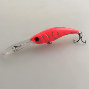 Labio grande Cuerpo mediano Hundimiento Río Lago Minnow Salmón Pescado Señuelo duro - Product Image 5