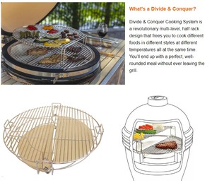 Sistema de Cocina <span class=keywords><strong>Divide</strong></span> & <span class=keywords><strong>Conquer</strong></span> Apto para Ollas de 21/22/24/26/28 Pulgadas - Product Image 2